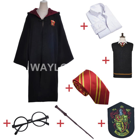 Gryffindor Uniform Full Set Cosplay Costume